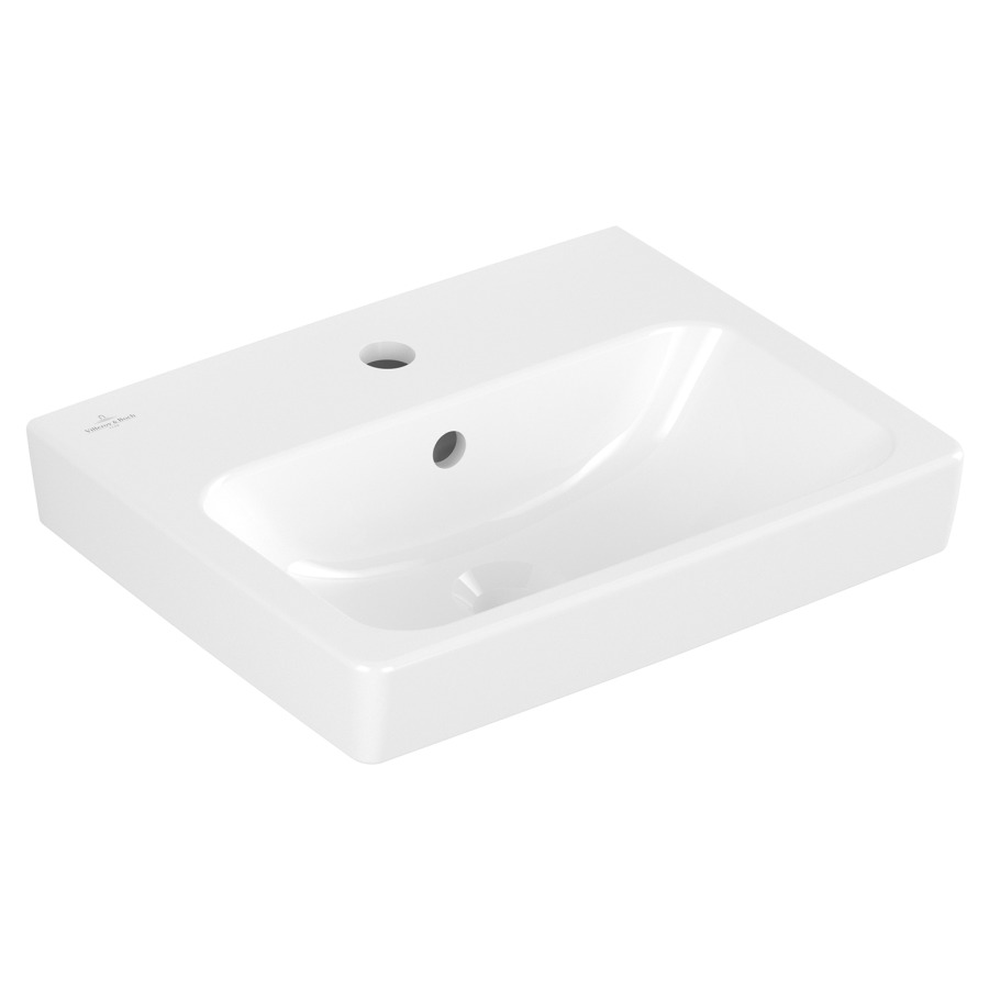 Lave-mains ARCHITECTURA
45 x 15 x 36.5 cm
Céramique, rectangulaire, lavabo au milieu
sans soupape d’écoulement, avec trop-plein