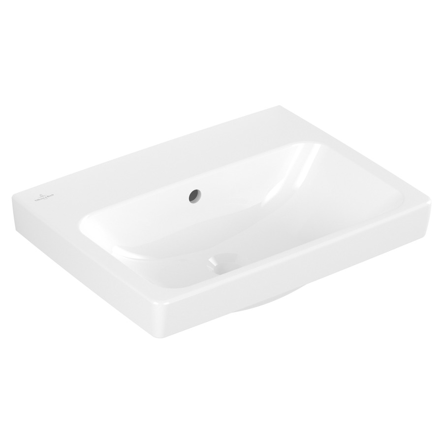 Lavabo ARCHITECTURA
55 x 16.5 x 42 cm
Céramique, rectangulaire, lavabo au milieu
sans soupape d’écoulement, avec trop-plein