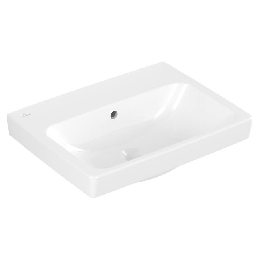 Lavabo ARCHITECTURA
55 x 16.5 x 42 cm
Céramique, rectangulaire, lavabo au milieu
sans soupape d’écoulement, avec trop-plein