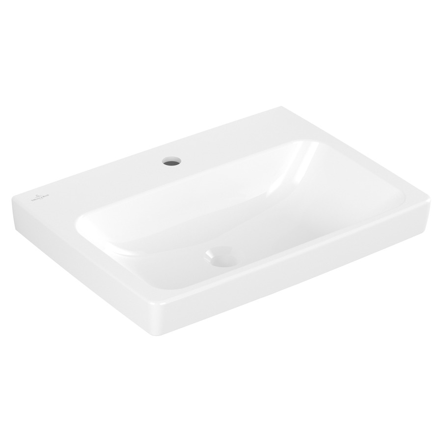 Lavabo ARCHITECTURA
60 x 16.5 x 44.5 cm
Céramique, rectangulaire, lavabo au milieu
sans soupape d’écoulement, sans trop-plein