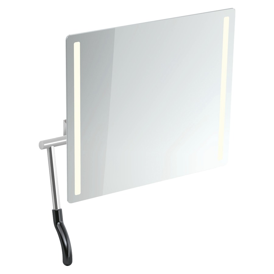 Miroir inclinable Hewi 802 LifeSystem
72.5 x 74.1 x 17.2-31 cm
adapté PMR, éclairage LED à gauche et
à droite, levier à gauche
avec pare-éclats intégré
Classe d’énergie G, IP44