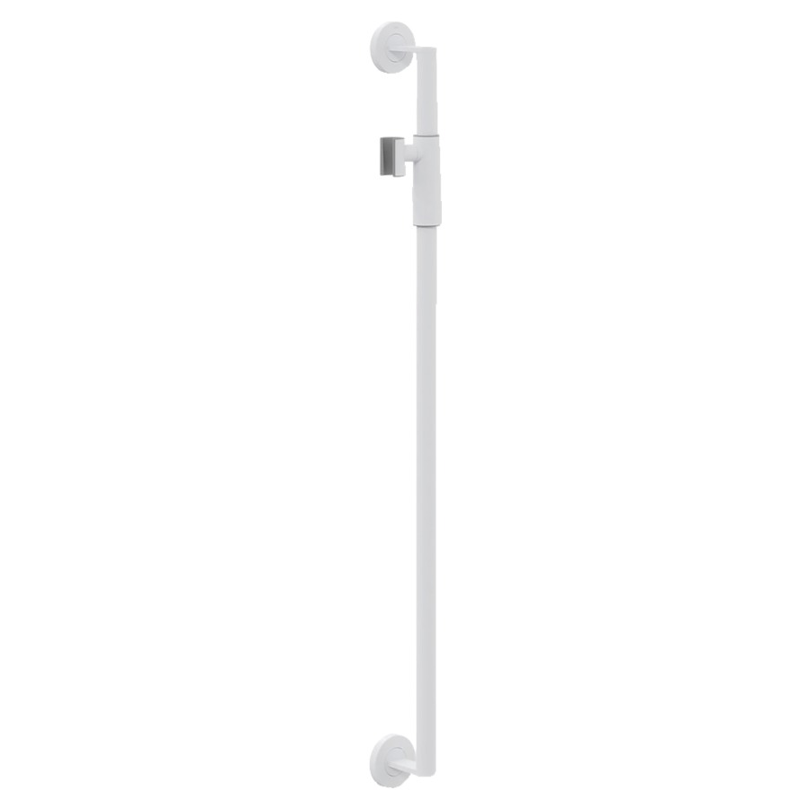Glissière de douche HEWI S900
90 cm, D 2.5 cm, acier inoxydable
support de douche magnétique 
réglable en continu