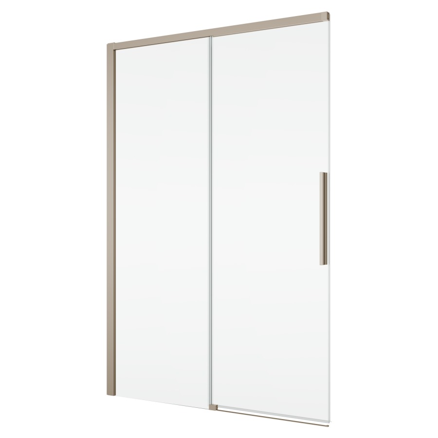 Porte coulissante Oriana
140 cm, H 200 cm
1 panneau, avec le panneau fixe
butée à gauche, avec cadre partiel