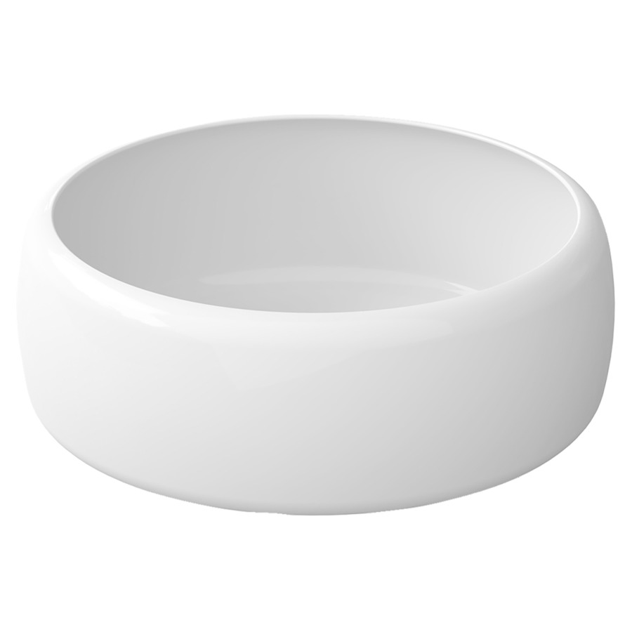 Lavabo à poser Enya
D 42 cm, H 11.5 cm, Acier 
sans trop-plein