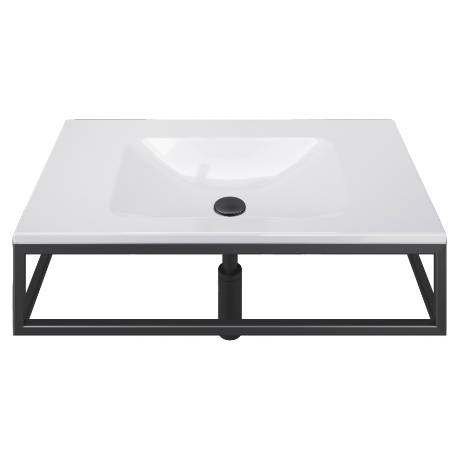 Lavabo LOTUS FRAME
80 x 19 x 47 cm
Acier, sans trop-plein
avec tablette de robinetterie
avec cadre, prémonté