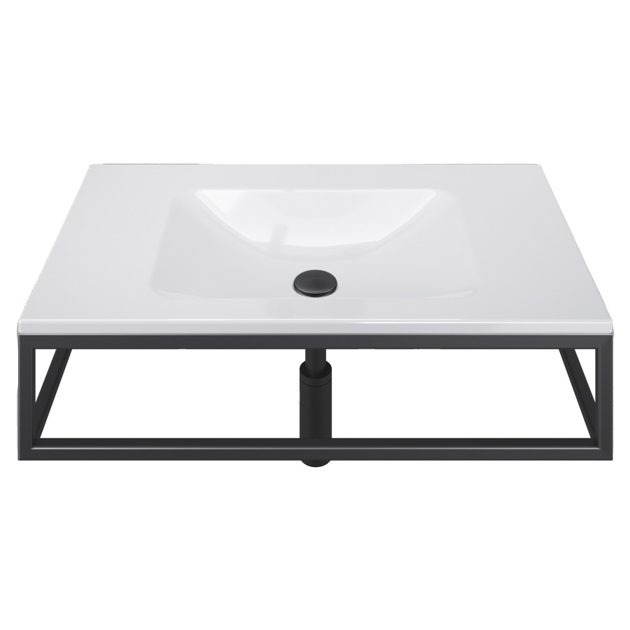 Lavabo LOTUS FRAME
80 x 19 x 47 cm
Acier, sans trop-plein
avec tablette de robinetterie
avec cadre, prémonté