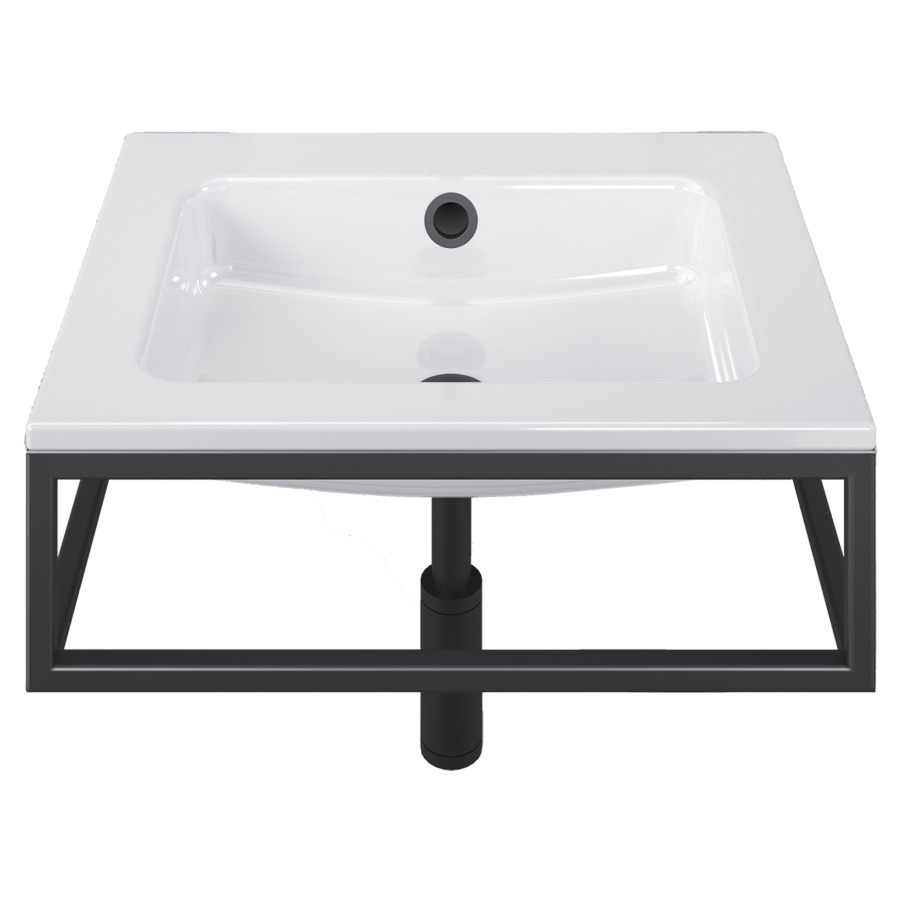 Lavabo MERO FRAME
60 x 19 x 47 cm
Acier, avec trop-plein
avec tablette de robinetterie
avec cadre, prémonté