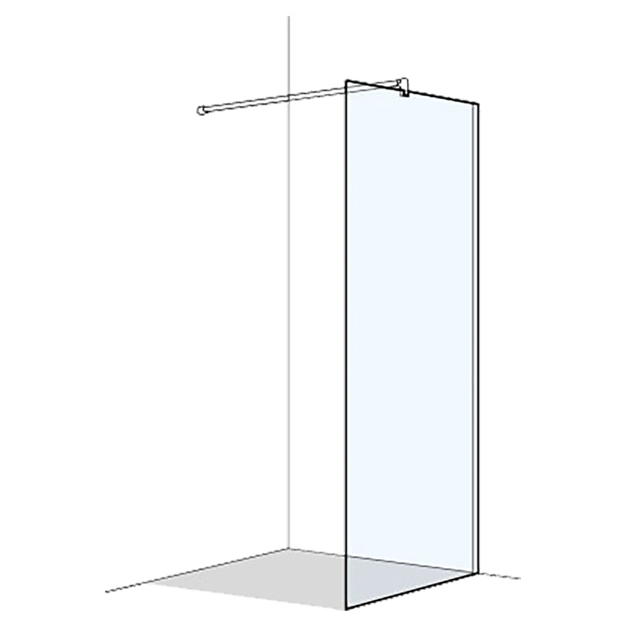 Cloison latérale S500PLUS pose libre
120.1-140 cm, H 200 cm
fixation à droite, avec traverse
MESURES EXACTES SELON PRISE DE MESURE