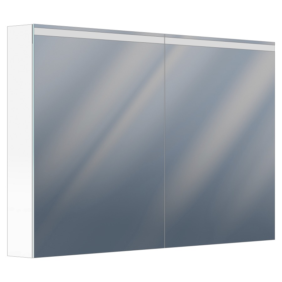 Armoire de toilette Cubango Novo
120 x 74 x 12/15 cm
Profilé en aluminium
2&nbsp;portes à double miroir
2&nbsp;prises en bas
éclairage LED direct
en haut 46 W, en bas 5 W
Lumen en haut 5750-6095
Lumen en bas 571-605
dimmable, connexion USB, IP24