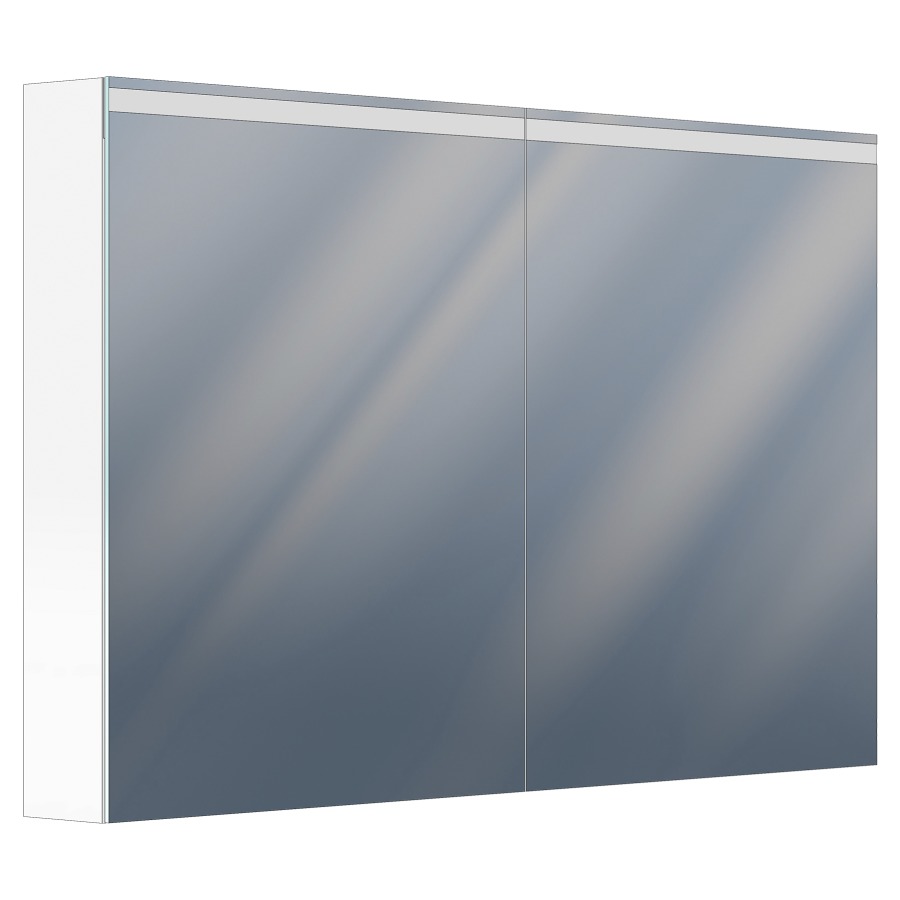 Armoire de toilette Cubango Novo
Tunable White
120 x 74 x 12/15 cm
Profilé en aluminium
2&nbsp;portes à double miroir
2&nbsp;prises en bas
système breveté à deux
interrupteurs avec commande
rotative et SIDLER Switch
éclairage LED direct
en haut 38 W, en bas 5 W
Lumen en haut 4632, Lumen en bas 595
dimmable, 2000-6500 Kelvin
connexion USB, IP24