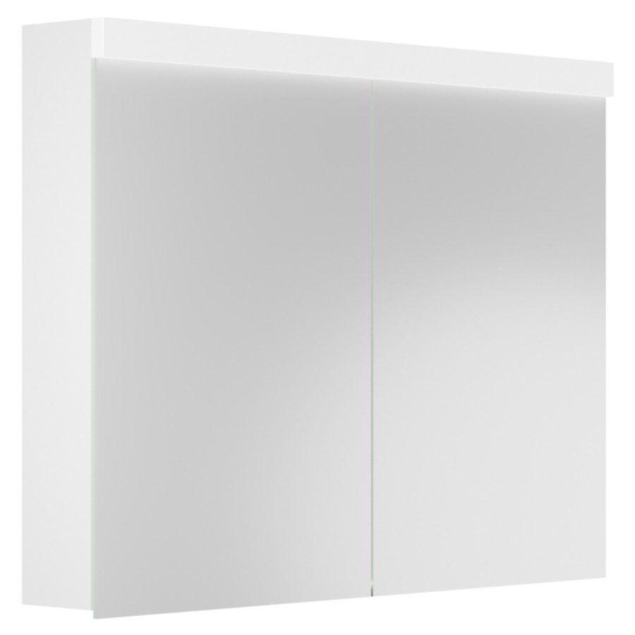 Armoire de toilette Duplex Eco
100 x 73.8 x 14.1 cm
Profilé en aluminium
2&nbsp;portes à double miroir (50/50)
éclairage LED direct 17.28 Watt
1&nbsp;prise double en haut, changeable
4 tablettes en verre, IP24