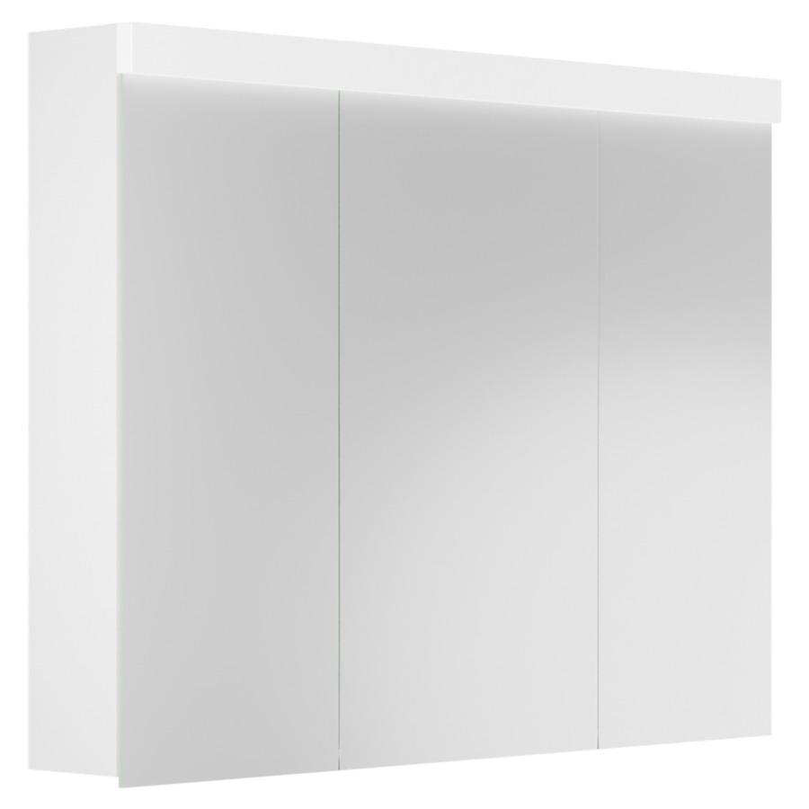 Armoire de toilette Duplex Eco
100 x 73.8 x 14.1 cm
Profilé en aluminium
3&nbsp;portes à double miroir (30/40/30)
éclairage LED direct 17.28 Watt
1&nbsp;prise double en haut, changeable
6 tablettes en verre, IP24