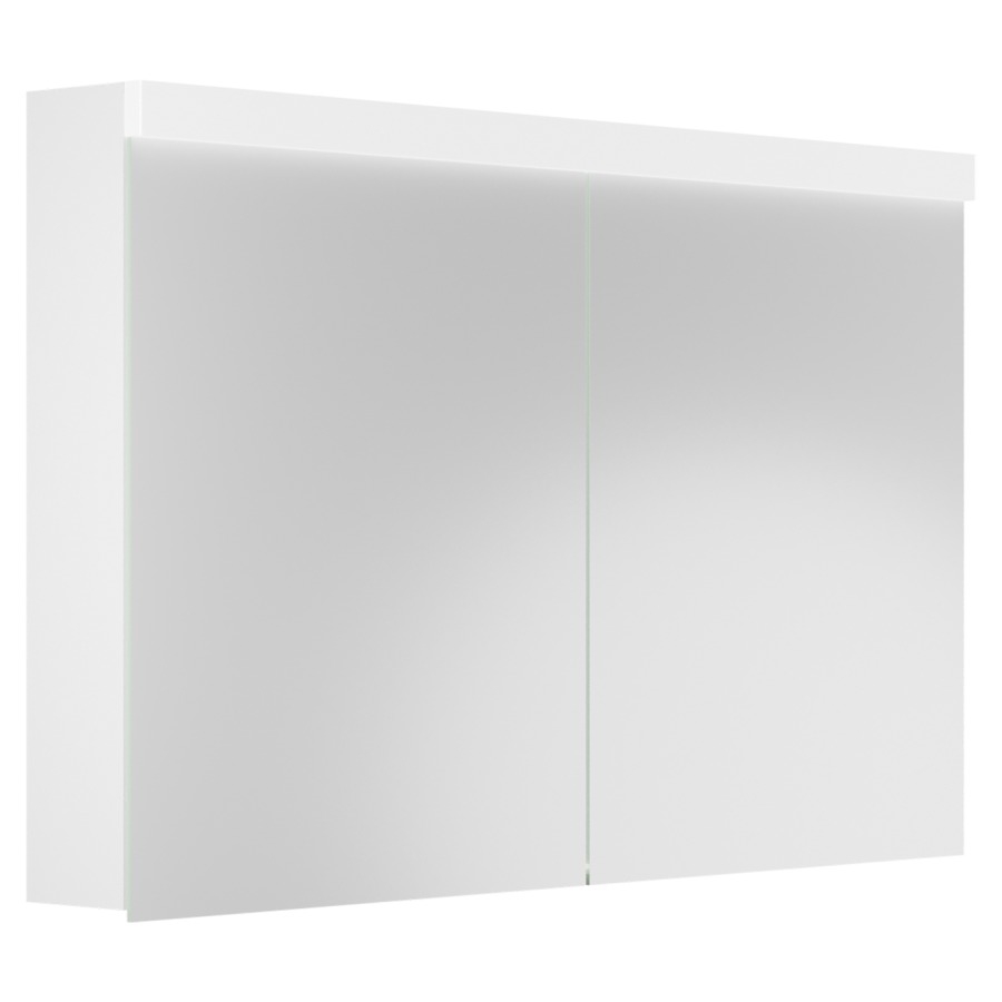 Armoire de toilette Duplex Eco
120 x 73.8 x 14.1 cm
Profilé en aluminium
2&nbsp;portes à double miroir (60/60)
éclairage LED direct 21.6 Watt
1&nbsp;prise double en haut, changeable
4 tablettes en verre, IP24