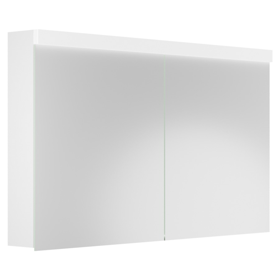 Armoire de toilette Duplex Eco
130 x 73.8 x 14.1 cm
Profilé en aluminium
2&nbsp;portes à double miroir (65/65)
éclairage LED direct 23.04 Watt
1&nbsp;prise double en haut, changeable
4 tablettes en verre, IP24