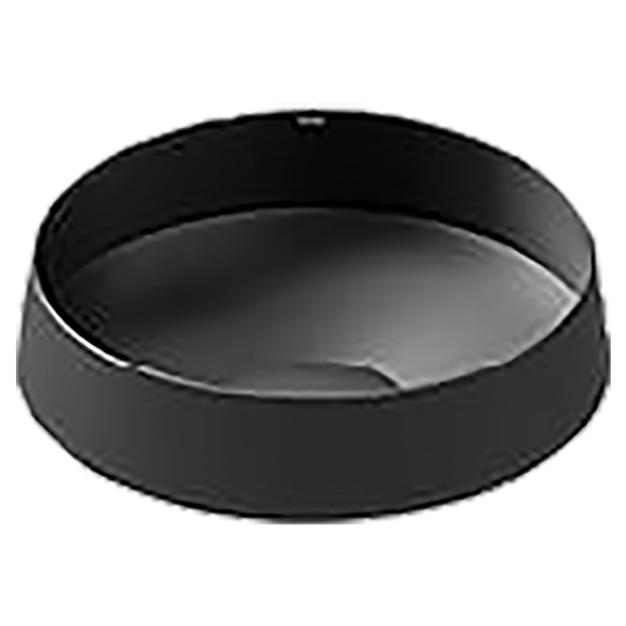 Lavabo à poser Nib
D 36 cm, H 11.8 cm
Acier, vitrifié à l’intérieur et à l’extérieur
sans trop-plein, avec vidage