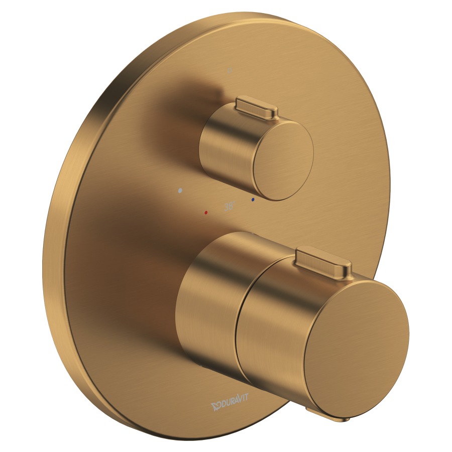 Mélangeur de douche DURAVIT UP
set de montage final, avec thermosta
pour commander 1 fonction
rosace D 17 cm, débit 20.5 (L/min)
sans corps à encastrer 714 241/242
groupe acoustique&nbsp;I