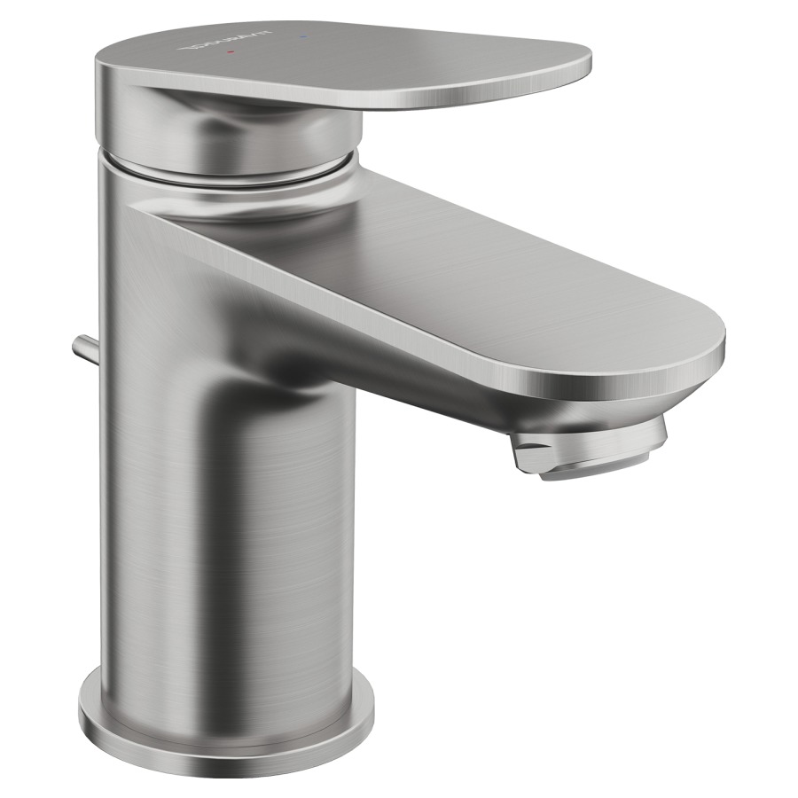 Mélangeur de lavabo Wave S
saillie 95 mm, goulot fixe
avec vidage excentrique
débit 5 (L/min)
tuyaux de raccordement flexibles 3/8"
groupe acoustique&nbsp;I
