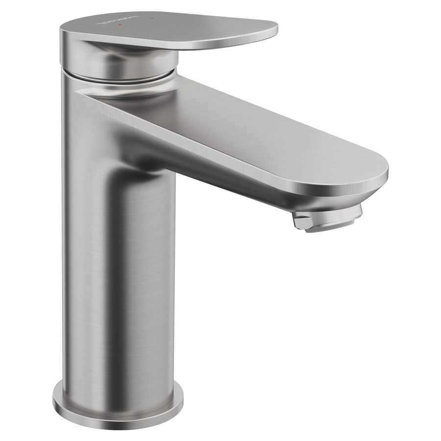 Mélangeur de lavabo Wave M
saillie 122 mm, goulot fixe
sans soupape d’écoulement
débit 5 (L/min)
tuyaux de raccordement flexibles 3/8"
groupe acoustique&nbsp;I