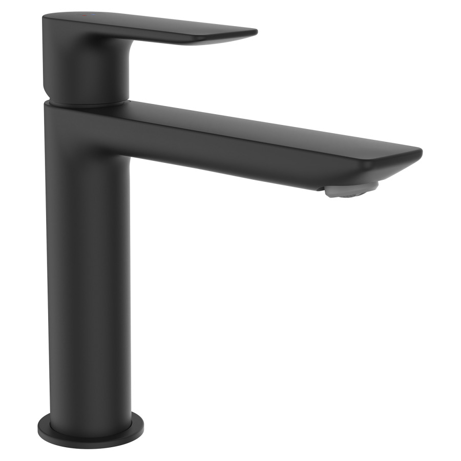 Mélangeur de lavabo CITYPLUS Eco+
saillie 140 mm, goulot fixe 
débit 4.4 (L/min)
sans soupape d’écoulement
groupe acoustique&nbsp;I, Classe d’énergie A