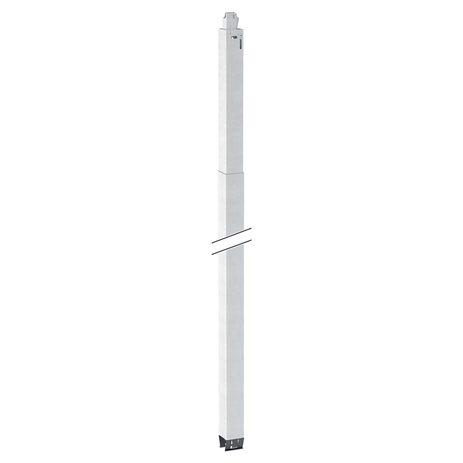 Montant DUOFIX à hauteur du local
5 x 220-280 x 5 cm