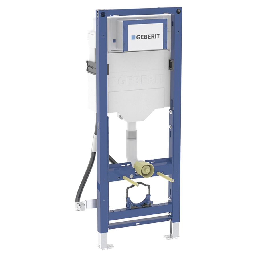 Élément pour WC murale  DUOFIX SIGMA Typ 112
42.5 x 112 x 17 cm
adapté aux personnes à mobilité réduite
avec chasse d'eau à encastrer
commande par devant, 1 quantité
2 quantités et arrêt du rinçage
raccordement d'eau R 1/2"
à l'arrière ou en haut au centre
cadre de montage, gaine vide pour 
raccordement d'eau WCdouche AquaClean
possibilité de fixation pour le raccordement électrique
ainsi que Power & Connect Box
avec robinet d'équerre intégré et volant
avec matériel de fixation