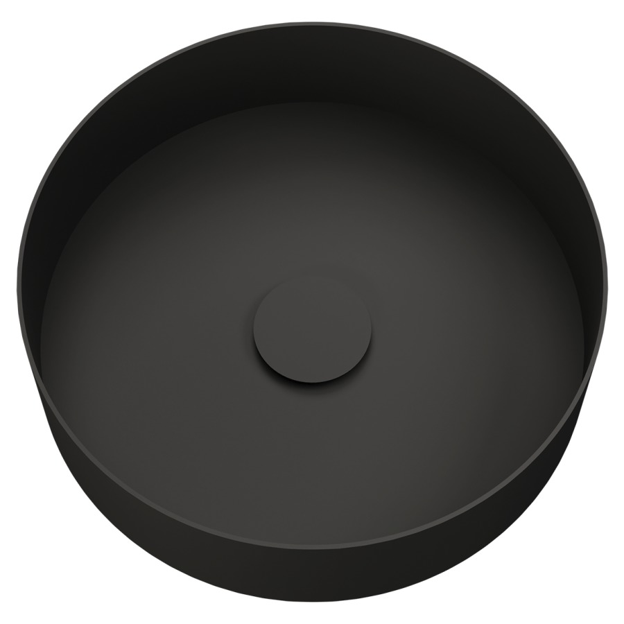 Lave-mains à poser Morath by Dornbracht
D 40 cm, H 12.5 cm, Acier inoxydable
avec vidage, sans trop-plein
avec matériel de fixation