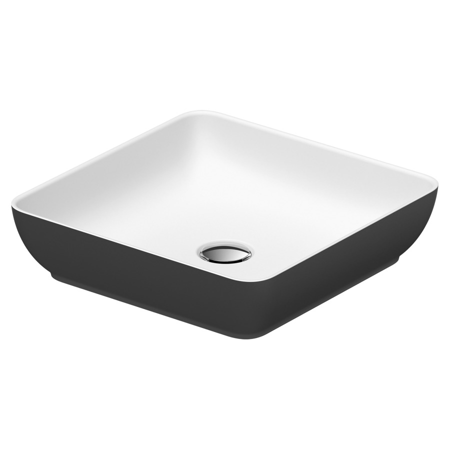 Lave-mains à poser Sivida
40 x 11 x 40 cm
DuroCast Plus
sans trop-plein
coloris intérieur blanc