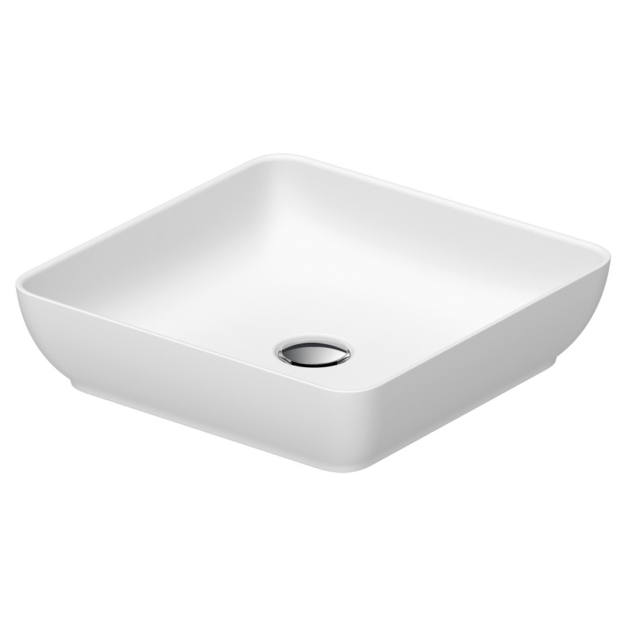 Lave-mains à poser Sivida
40 x 11 x 40 cm
DuroCast Plus
sans trop-plein
coloris intérieur blanc