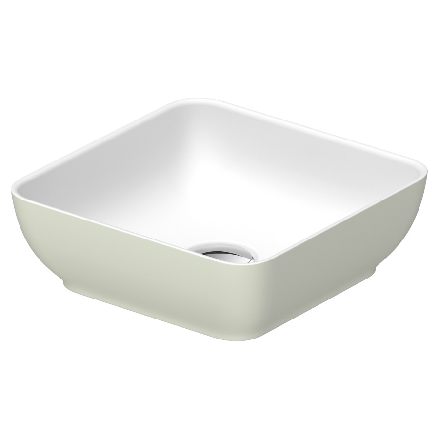 Lave-mains à poser Sivida
30 x 11 x 30 cm
DuroCast Plus
sans trop-plein
coloris intérieur blanc