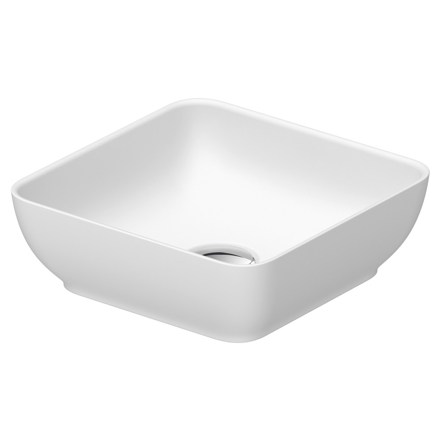 Lave-mains à poser Sivida
30 x 11 x 30 cm
DuroCast Plus
sans trop-plein
coloris intérieur blanc