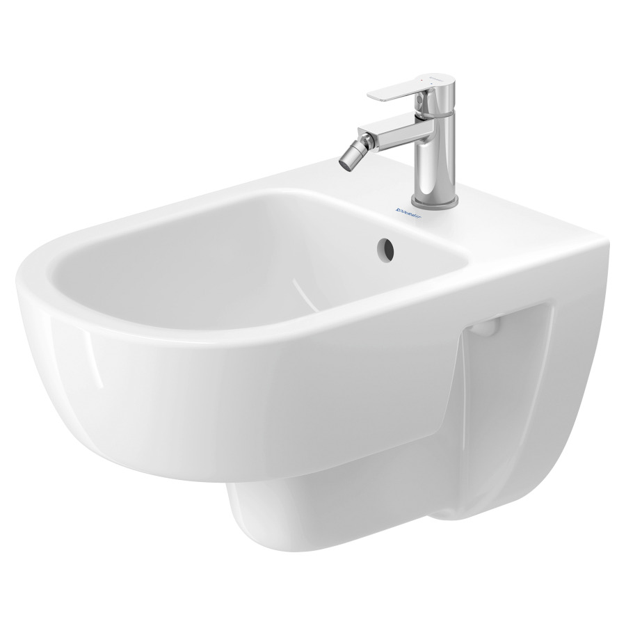 Bidet mural D-CODE
37 x 34 x 54 cm, Céramique
avec trop-plein
sans matériel de fixation