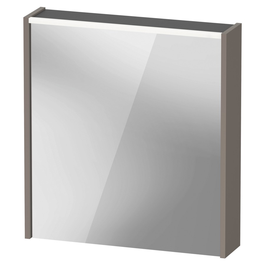 Armoire de toilette D-CODE
65 x 70 x 14.8 cm
1&nbsp;prise, 1&nbsp;porte à double miroir
charnière à gauche
2 étagères en verre
éclairage LED direct
en haute 5 Watt, 4000 Kelvin
Classe d’énergie D, IP44