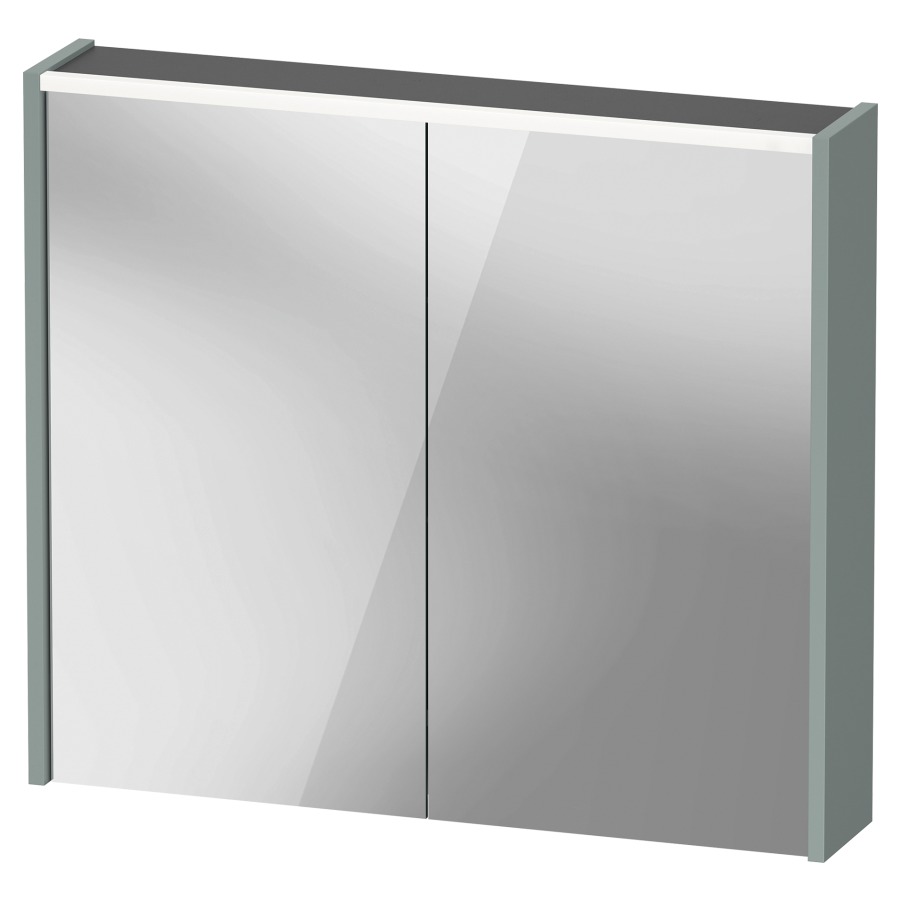 Armoire de toilette D-CODE
80 x 70 x 14.8 cm
1&nbsp;prise, 2&nbsp;portes à double miroir
2 étagères en verre
éclairage LED direct
en haute 6 Watt, 4000 Kelvin
Classe d’énergie D, IP44