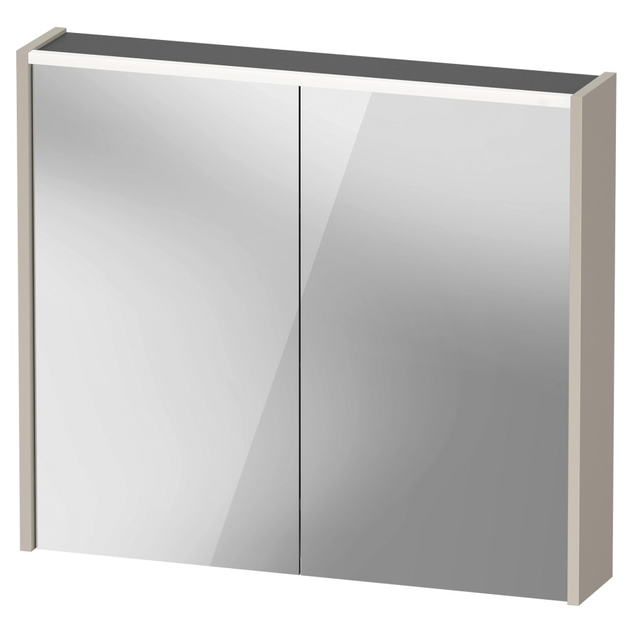 Armoire de toilette D-CODE
80 x 70 x 14.8 cm
1&nbsp;prise, 2&nbsp;portes à double miroir
2 étagères en verre
éclairage LED direct
en haute 6 Watt, 4000 Kelvin
Classe d’énergie D, IP44