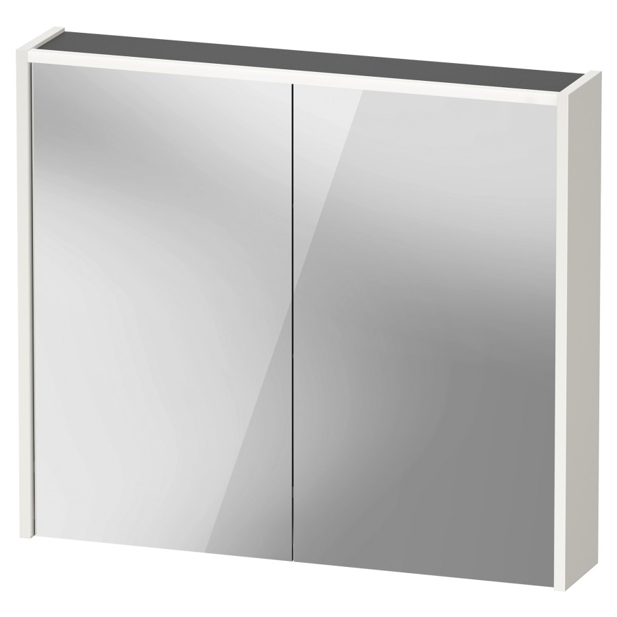 Armoire de toilette D-CODE
80 x 70 x 14.8 cm
1&nbsp;prise, 2&nbsp;portes à double miroir
2 étagères en verre
éclairage LED direct
en haute 6 Watt, 4000 Kelvin
Classe d’énergie D, IP44