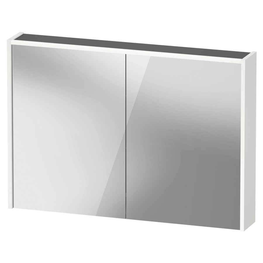 Armoire de toilette D-CODE
100 x 70 x 14.8 cm
1&nbsp;prise, 2&nbsp;portes à double miroir
2 étagères en verre
éclairage LED direct
en haute 7 Watt, 4000 Kelvin
Classe d’énergie D, IP44