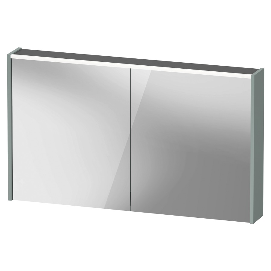Armoire de toilette D-CODE
120 x 70 x 14.8 cm
1&nbsp;prise, 2&nbsp;portes à double miroir
2 étagères en verre
éclairage LED direct
en haute 9 Watt, 4000 Kelvin
Classe d’énergie D, IP44