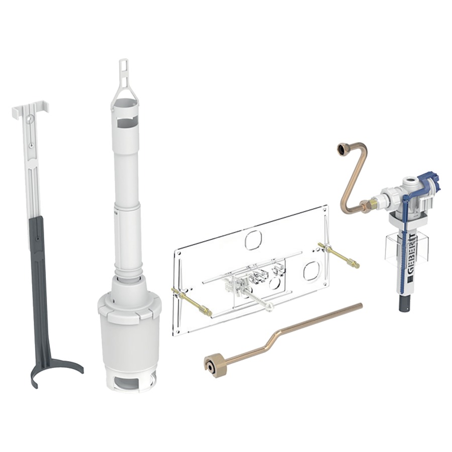 Set de transformation GEBERIT
pour chasse d'eau à encastrer type 16.000