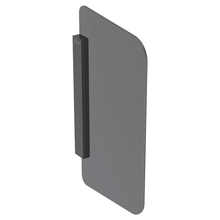 Séparation d'urinoir GEBERIT
4 x 75.4 x 43.2 cm
Verre, avec matériel de fixation
support noir mat
