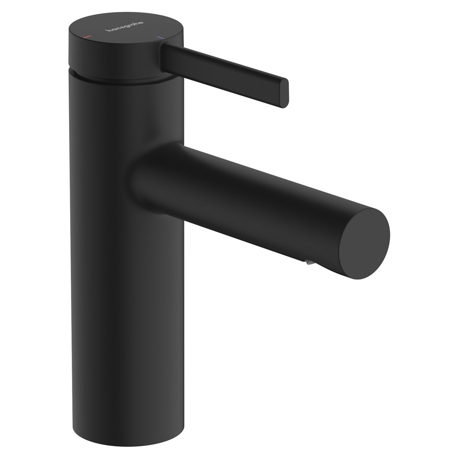 Mélangeur de lavabo Zesis S 100
saillie 115 mm, goulot fixe
CoolStart, eau froide 
par position de levier au milieu
sans soupape d’écoulement
débit 4 (L/min)
tuyaux de raccordement flexibles 3/8"