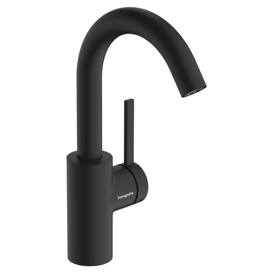 Mélangeur de lavabo Zesis S 210
saillie 142 mm
goulot orientable 120°/360°
haute colonne
H jusqu'à aérateur 210 mm
CoolStart, eau froide 
par position de levier au milieu
sans soupape d’écoulement
débit 4 (L/min)
tuyaux de raccordement flexibles 3/8"