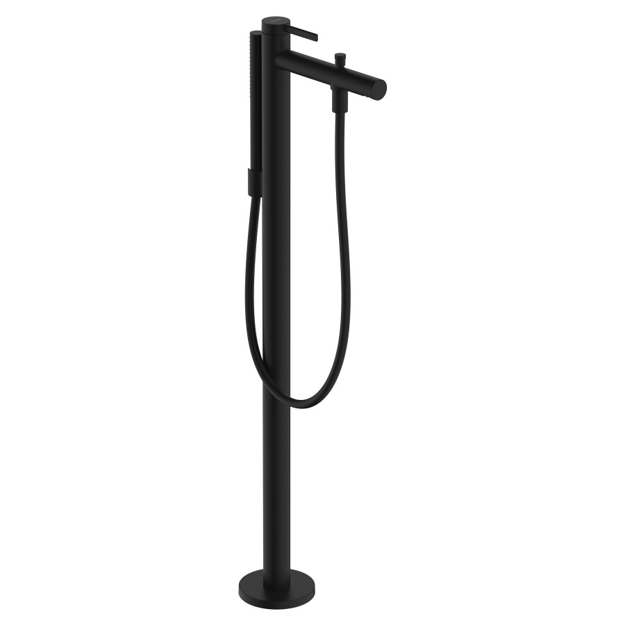 Mélangeur de bain Zesis S
saillie 208 mm, goulot fixe
H jusqu'à aérateur 808-888 mm
avec colonne pour montage à pose libre 
douche à main jet PowderRain
débit 19.7 (L/min) maximum
débit goulot de baignoire 19.7 (L/min)
débit douche à main 6.7 (L/min)
sans corps à encastrer 758415
