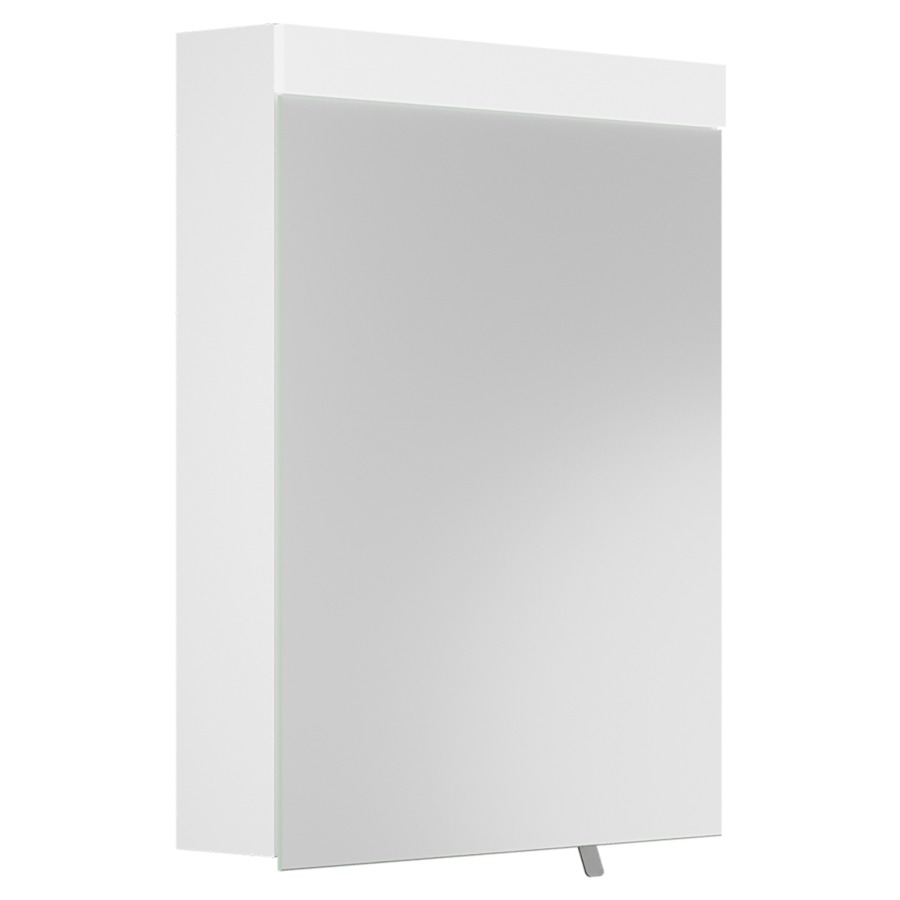 Armoire de toilette Puro-Care
60 x 75.3 x 14.1 cm
Profilé en aluminium
1&nbsp;porte à double miroir
charnière à droite
éclairage LED direct
10.08 Watt, 1789 Lumen
1&nbsp;prise double
au centre de la paroi latérale gauche
2 tablettes en verre
avec découpe pour distributeur KWC
Classe d’énergie C, IP24