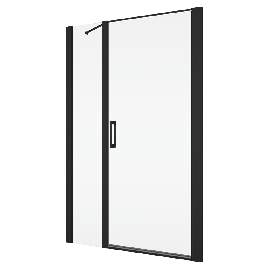 Porte battante DIVERA
160 cm, H 200 cm
largeur d'entrée 83 cm
1 panneau avec cloison latérale en
alignement, pour niche où cloison 
latérale, ouverture intérieure et 
extérieure, protection Aquaperle