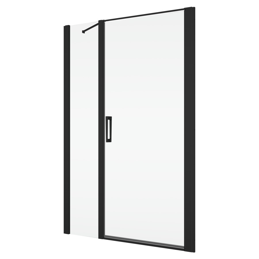 Porte battante DIVERA
160 cm, H 200 cm
largeur d'entrée 83 cm
1 panneau avec cloison latérale en
alignement, pour niche où cloison 
latérale, ouverture intérieure et 
extérieure, protection Aquaperle