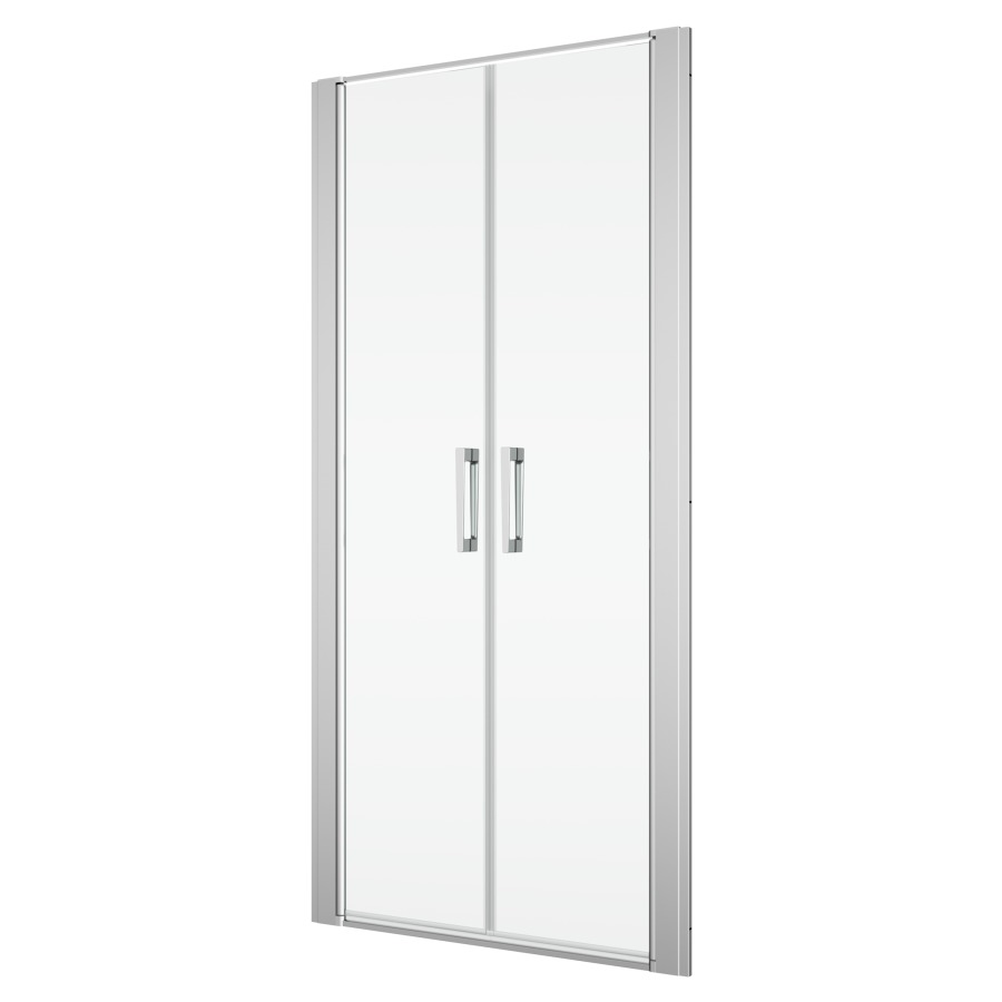 Porte battante DIVERA
120 cm, H 200 cm
2 panneau, pour niche où cloison latérale
ouverture intérieure et extérieure
protection Aquaperle
