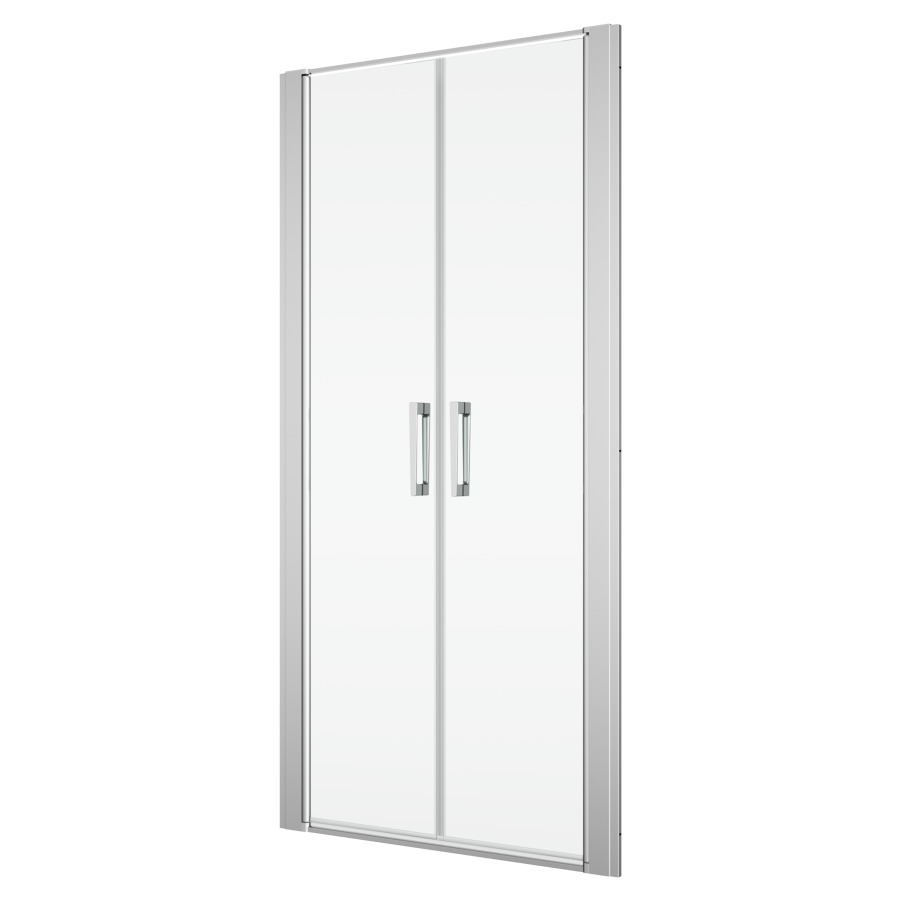 Porte battante DIVERA
120 cm, H 200 cm
2 panneau, pour niche où cloison latérale
ouverture intérieure et extérieure
protection Aquaperle