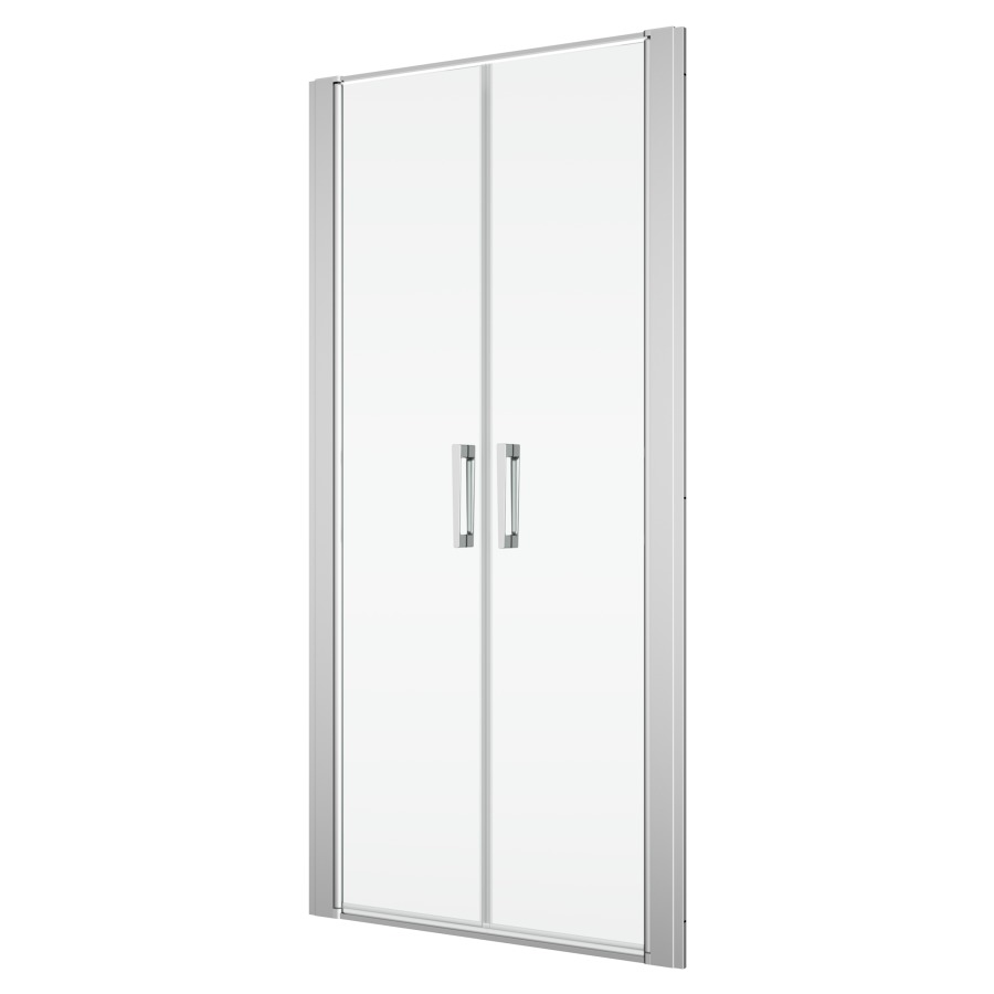 Porte battante DIVERA
120 cm, H 200 cm
2 panneau, pour niche où cloison latérale
ouverture intérieure et extérieure
protection Aquaperle