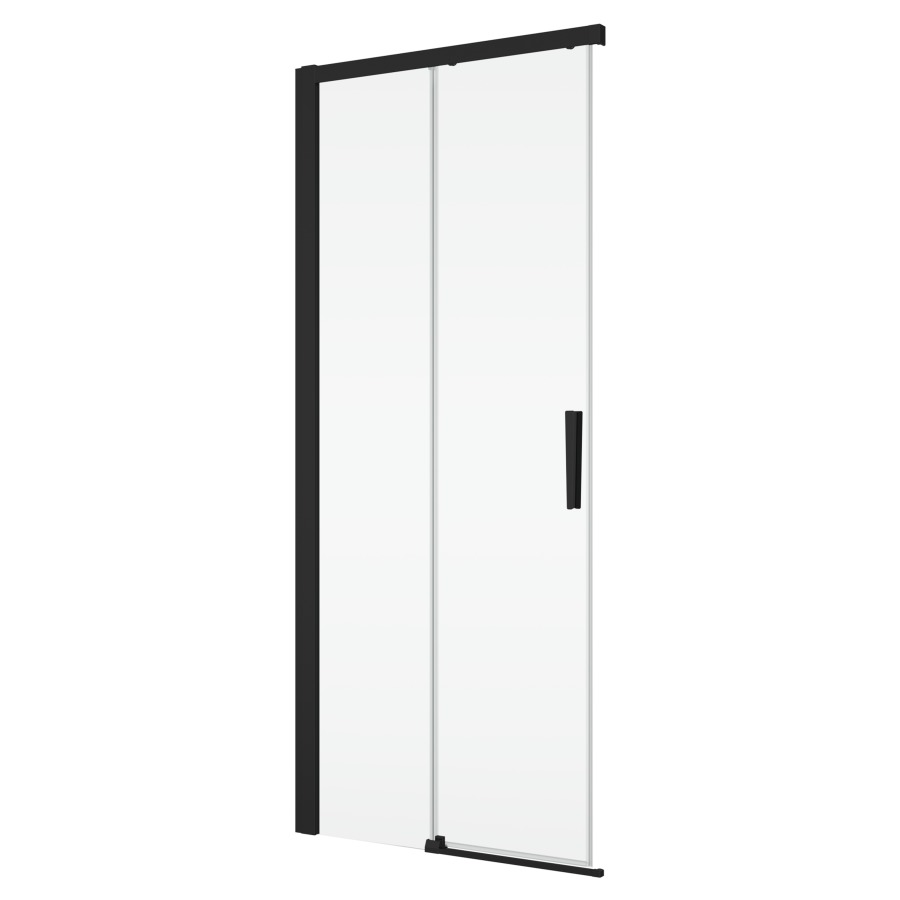 Porte coulissante DIVERA
90 cm, H 200 cm
2 panneaux, montage à gauche
pour entrée diagonale
protection Aquaperle