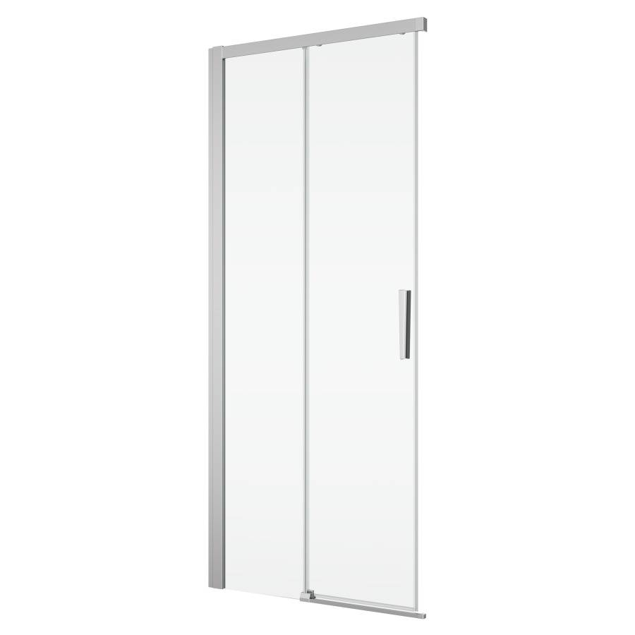 Porte coulissante DIVERA
120 cm, H 200 cm
2 panneaux, montage à gauche
pour entrée diagonale
protection Aquaperle